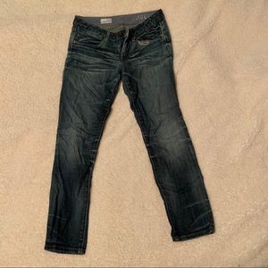 GAP Always Skinny Dark Wash Crop Jeans